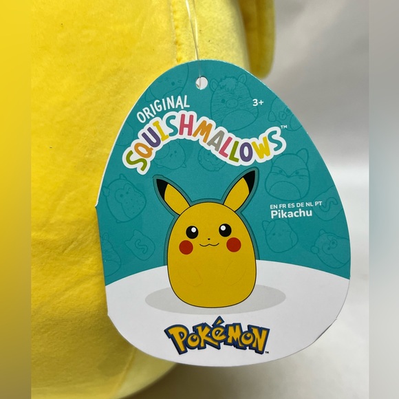 Pokemon Pikachu 10” Squishmallow - New - Picture 2 of 3